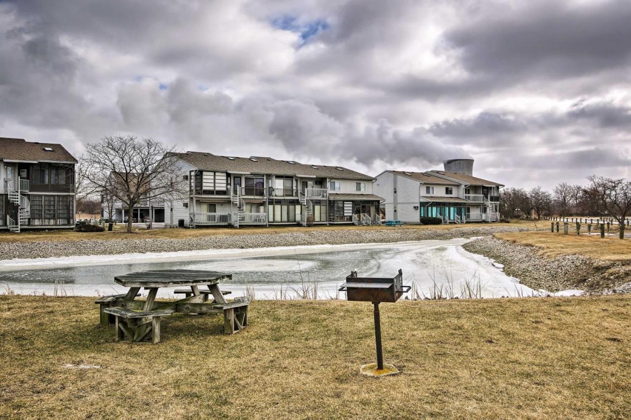 Condo With Balcony, Dock And Access To Lake Erie Sand Beach エクステリア 写真